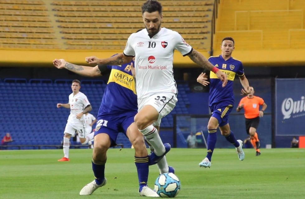 Ignacio Scocco se fracturó la clavícula y se terminó su temporada en Newell’s