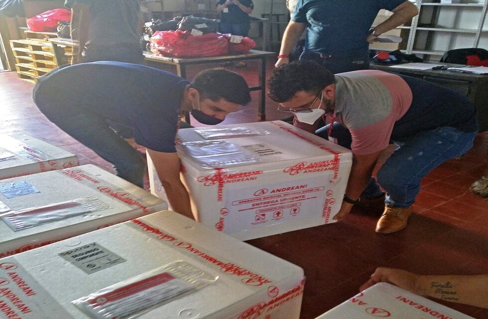 Llegaron a Entre Ríos nuevas dosis del segundo componente de la vacuna contra el Covid