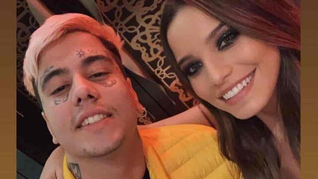 Duki y Emilia Mernes antes de "Como Si No Importara"