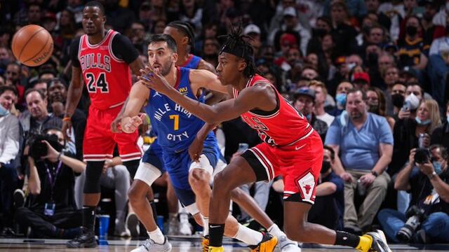 Campazzo brilló frente a los Bulls.