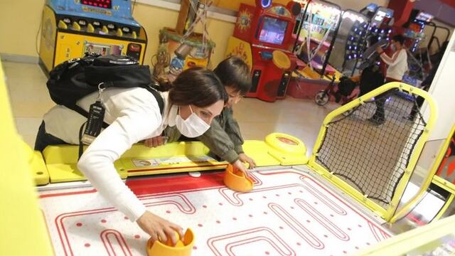 Después de 5 meses vuelven a habilitar los juegos en los shoppings.