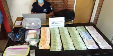 150 mil pesos secuestraron en los allanamientos que permitieron detener a "la reina".