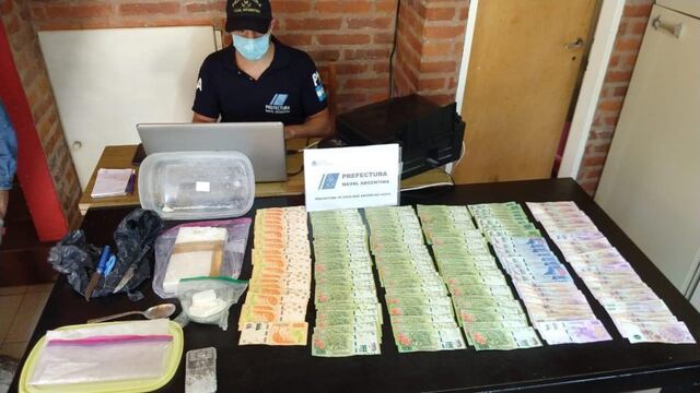 150 mil pesos secuestraron en los allanamientos que permitieron detener a "la reina".
