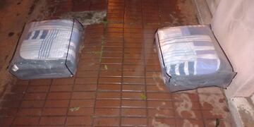 Robaron acolchados de una camioneta