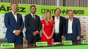 Fassi en su presentación con FC Juárez.