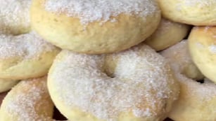 La receta de rosquitas de naranja.