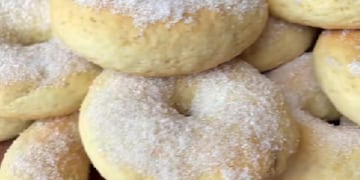 La receta de rosquitas de naranja.