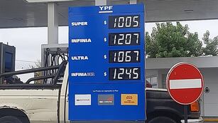 Los nuevos valores de los combustibles YPF en Rafaela desde el 1° de mayo