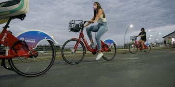 Presentaron Bicivía, el sistema de bicicletas públicas de Paraná