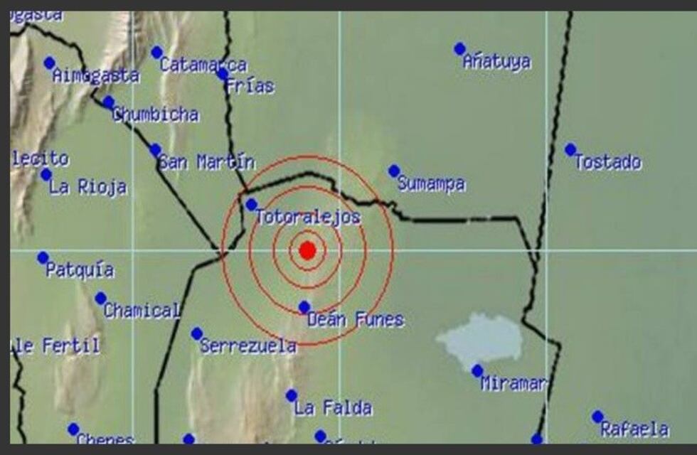 Se registró un leve temblor en Punilla