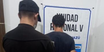 Joven fue descubierto infraganti en un intento de robo en Puerto Iguazú.