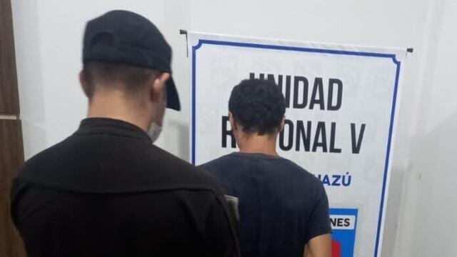 Joven fue descubierto infraganti en un intento de robo en Puerto Iguazú.