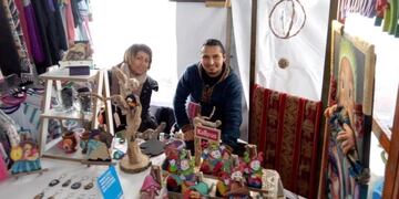 Artesanos de Jujuy participan en el "Patio de Emprendedores Sostenibles".