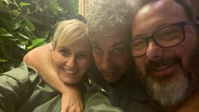 Gerardo Rozín tenía seleccionada "la mejor foto de su vida": es con Cristian Castro.