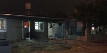 La casa donde se produjo el ataque fatal en Córdoba (Policía).