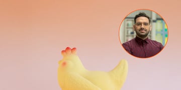 Cuánto cuestan los huevos de Pascua que vende Damián Betular.