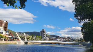 Puente Centenario de Villa Carlos Paz. Otoño 2021.