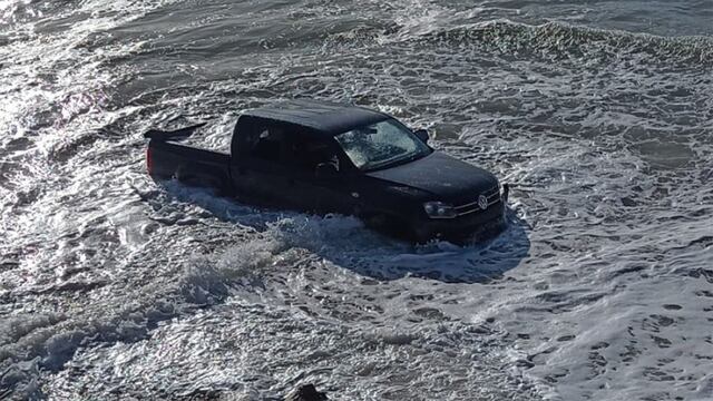 La camioneta fue localizada en Miramar (AN Digital).