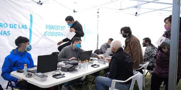 "Se pudieron realizar 1150 trámites en los cuatro días de Operativo con el Registro de las Personas", afirmó Rodrigo Sartori.
