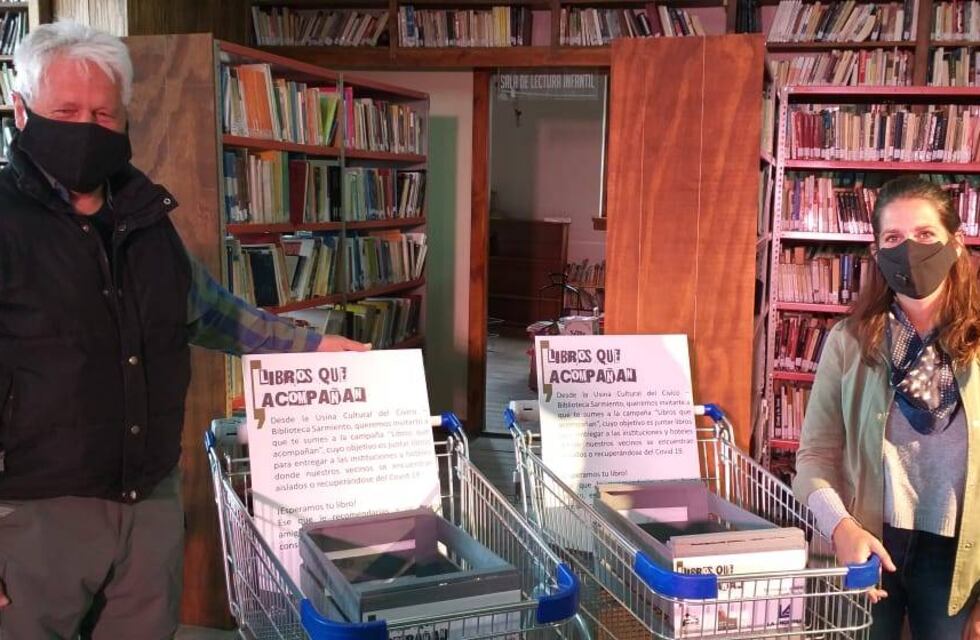 Una biblioteca de Bariloche entrega libros a personas que se encuentran internadas o aisladas por coronavirus