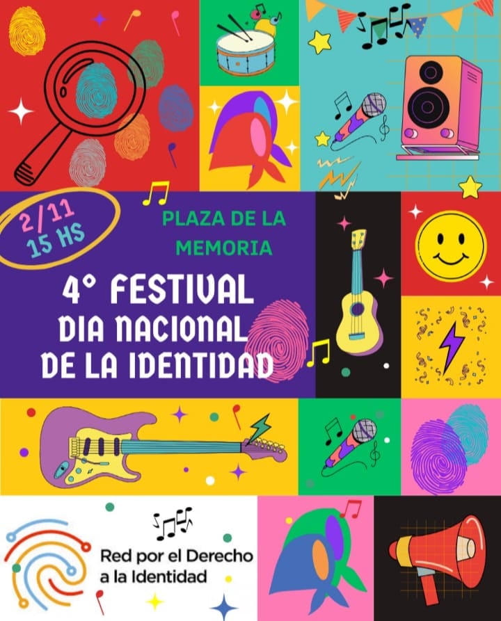 Tres Arroyos: 4º festival por el Día Nacional de la Identidad en la Plaza de la Memoria