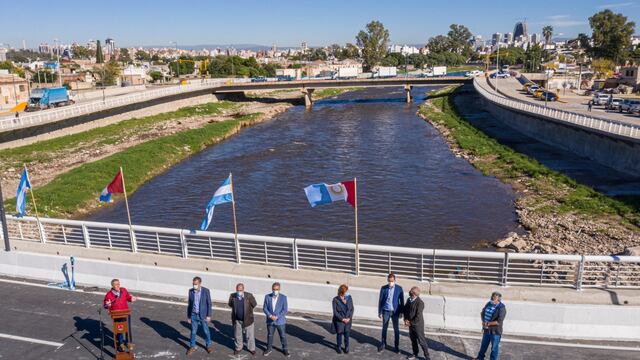Así quedó el nuevo puente con el que queda finalizado el Corredor Costanera.