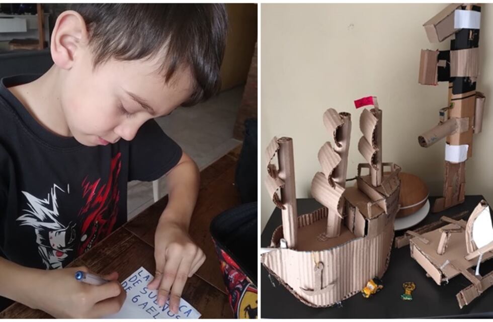 Gael Hoffmann de 8 años presenta en el Mubata “La fábrica de sueños de Gael”