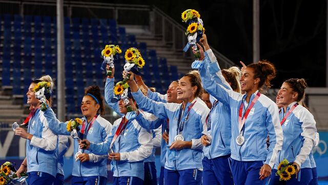Las Leonas consiguieron la medalla de plata en los Juegos Olímpicos Tokio 2020.
