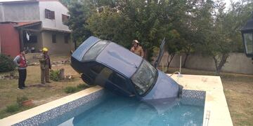 Insólito accidente en Villa de Merlo. San Luis.