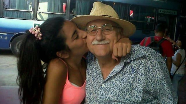 Evelyn recordó a su abuelo como una persona muy presente en toda su vida.