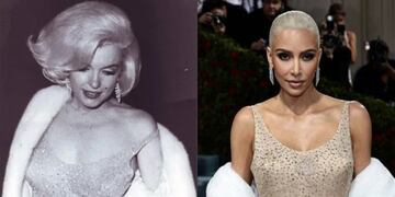 Kim Kardashian usó el vestido de Marilyn Monroe en la Met Gala 200