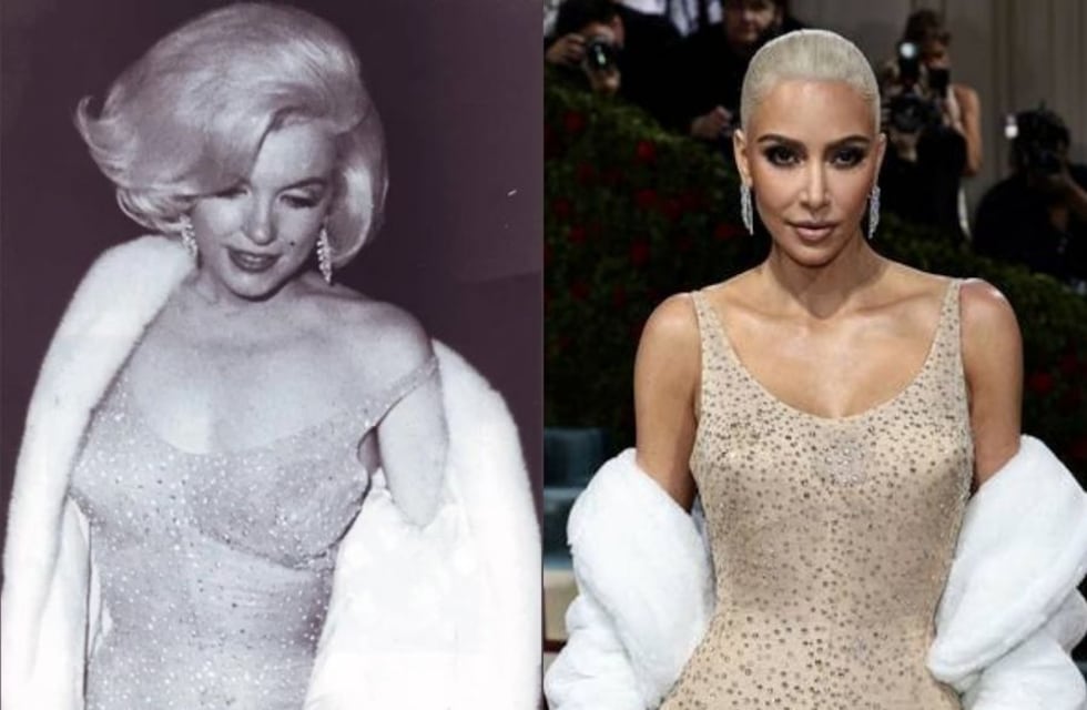 Así quedó el vestido de Marilyn Monroe luego de que Kim Kardashian lo usara en la Met Gala