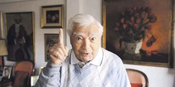Murió el actor Guido Gorgatti a los 103 años.