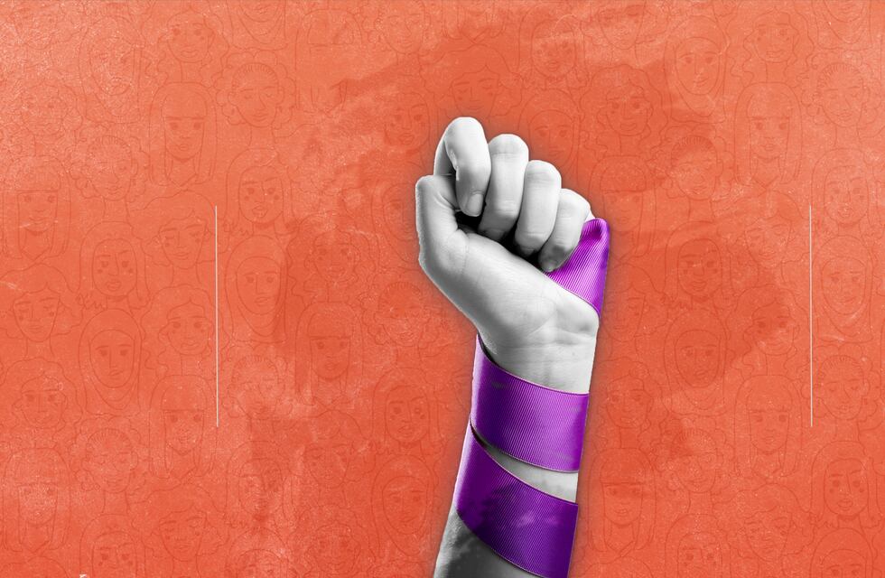 Pujato: pintaron un mural en conmemoración del 25N