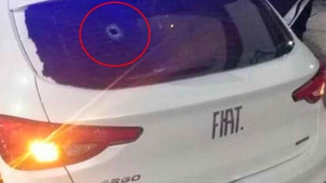El Fiat Argo en el que viajaban Blas Correas y sus amigos. (La Voz / Archivo)