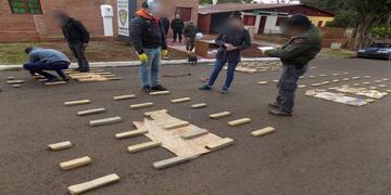 Nuevamente, incautan cargamento de marihuana en Capioví.