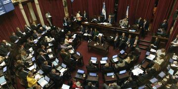DEBATE. El Senado analiza en comisión el proyecto de Ganancias.