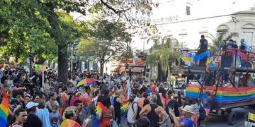 Se realizó la primera Marcha del orgullo en Concordia.