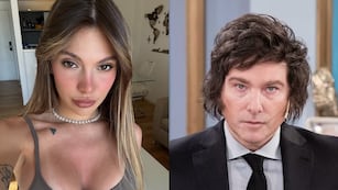 Sasha Ferro bancó a Javier Milei.