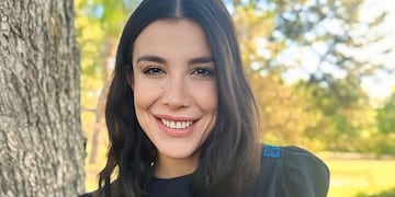 Andrea Rincón conquistó Cancún con una microbikini celeste que reveló todas sus curvas
