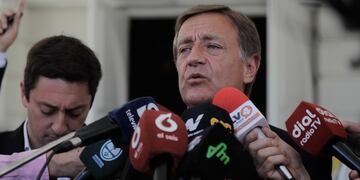 El Gobernador anunció su viaje a Buenos Aires en el almuerzo de las fuerzas vivas en San Rafael.
