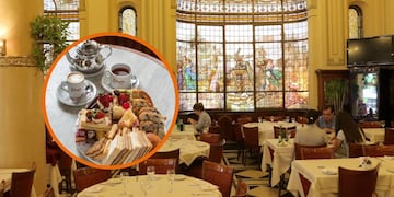 Pidió un café con leche y una torta en la confitería Las Violetas en junio 2025: cuánto le cobraron