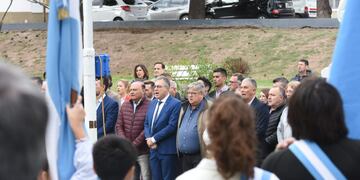 El acto por el día del trabajador en Rafaela se realizó en la Placita Honda