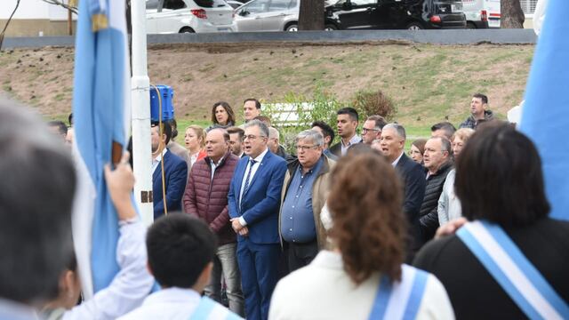 El acto por el día del trabajador en Rafaela se realizó en la Placita Honda