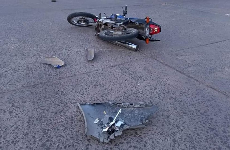 Un joven motociclista murió al chocar con un  auto en San Rafael