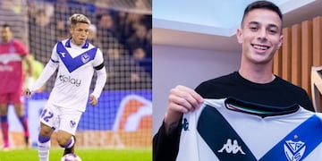 Gianluca Prestianni y Valentín Gomez, los juveniles de Vélez que quieren irse tras la agresión de los barras