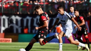 Mateo Silvetti convirtió otro golazo con la camiseta rojinegra.