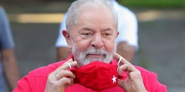 Lula recibió la primera dosis de la vacuna. (Foto: web)