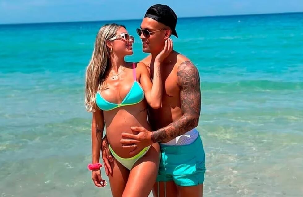 Una foto plagada de amor: nació Theo, el segundo hijo de Lautaro Martínez y Agustina Gandolfo