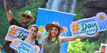 #CataratasDay: celebración por los 10 años de las Cataratas del Iguazú como Maravilla Natural del Mundo.